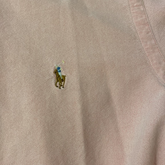 Mens polo Ralph Lauren size medium button up - Picture 3 of 7